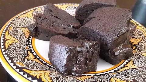 Steamed Chocolate Brownies Recipe